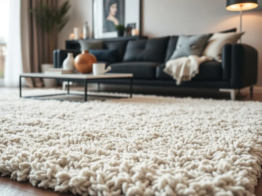 Jaki dywan do czarnej kanapy?