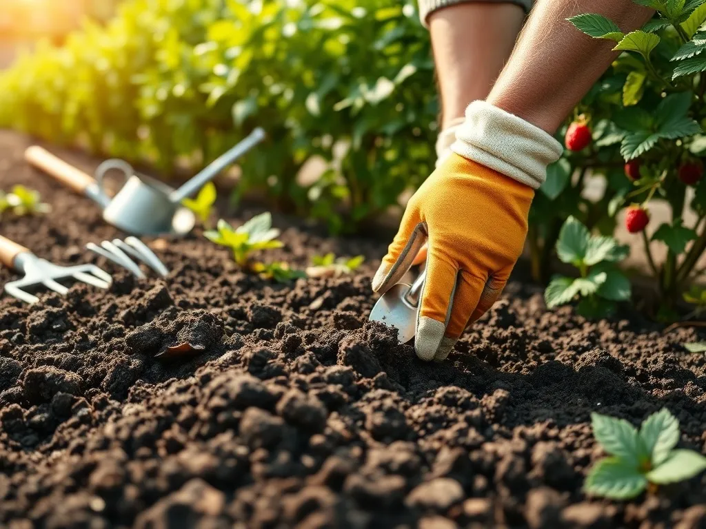 Przygotowanie ziemi pod maliny – krok po kroku