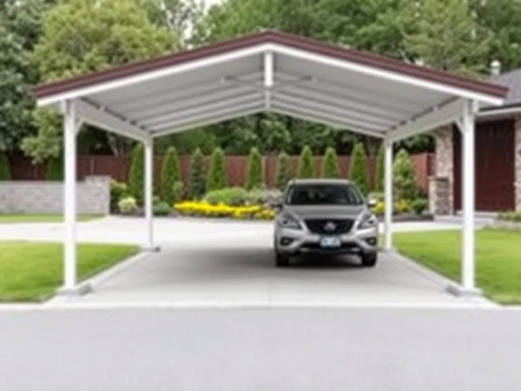 Wiata na 2 samochody – jakie wymiary?