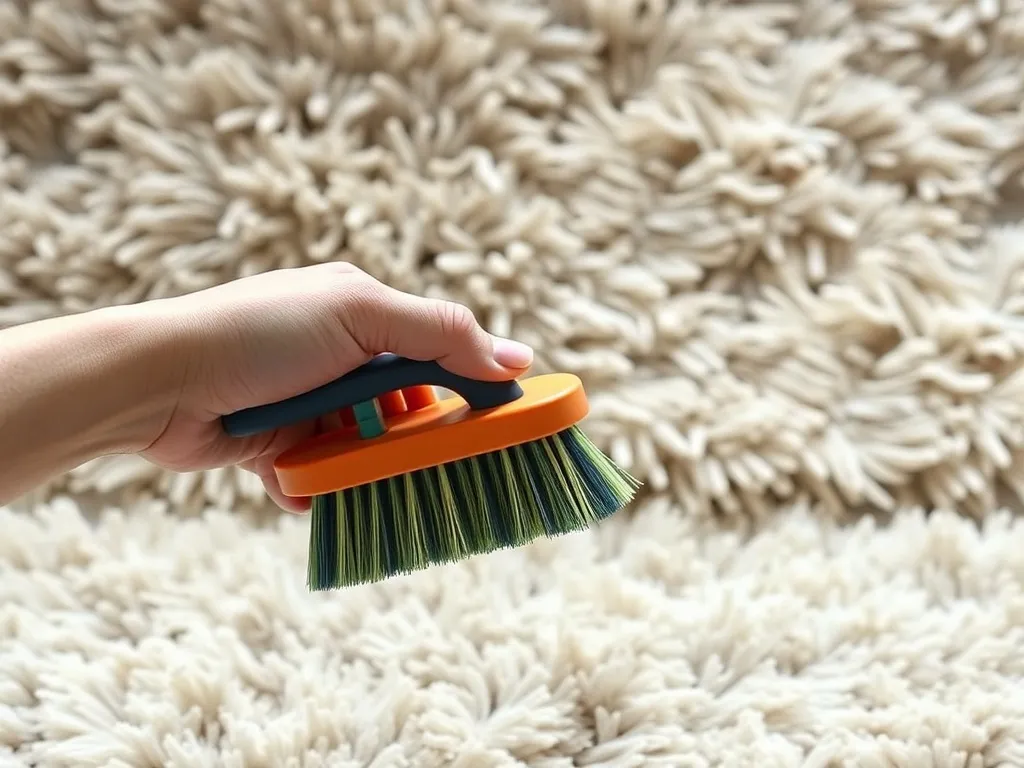 Jak wyprać dywan z długim włosem w domu?