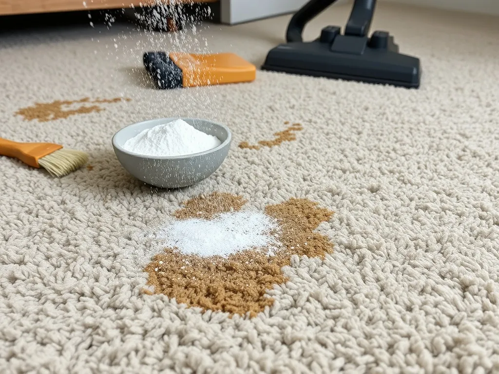 Jak wyczyścić dywan sodą?
