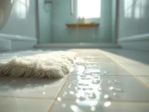 Co robić gdy wylewa się woda z prysznia bez brodzika?