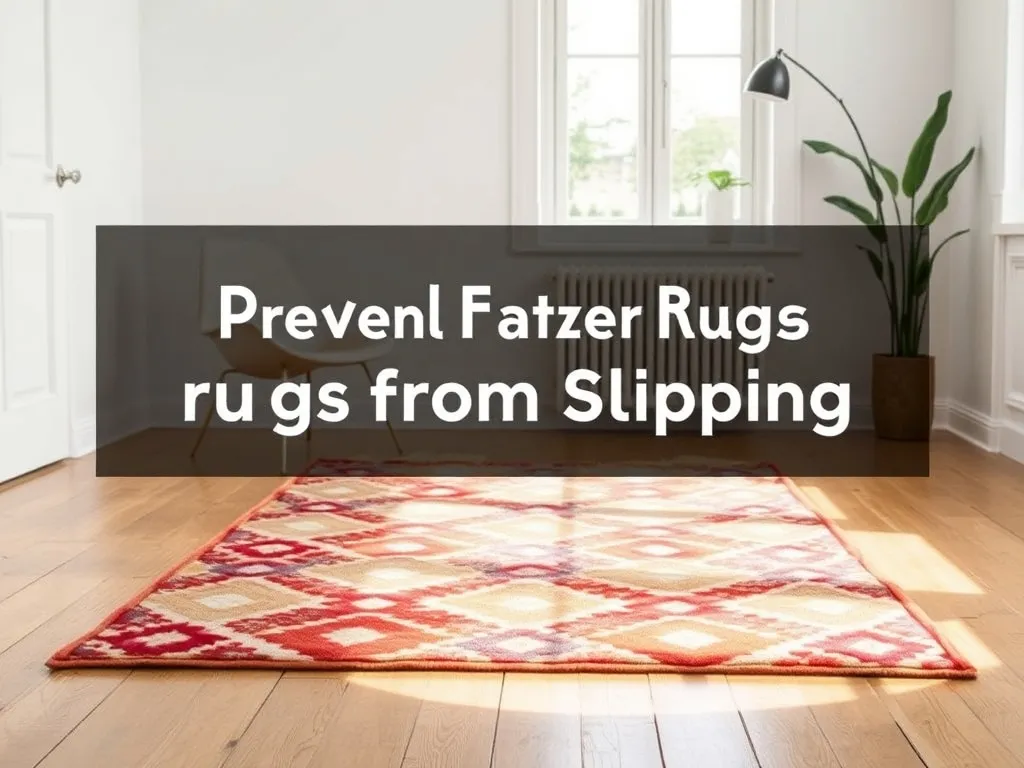 Co zrobić żeby dywan się nie ślizgał?