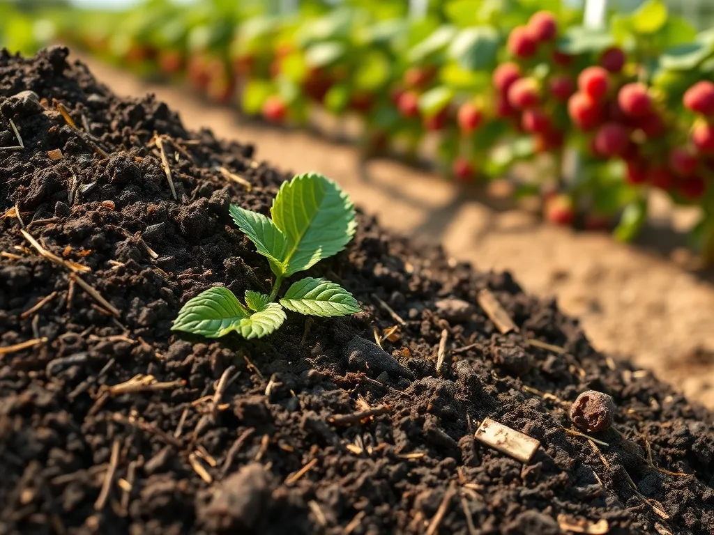 Jaki obornik pod maliny?