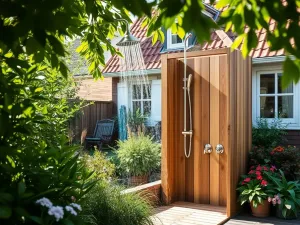 Jak zrobić prysznic do domku holenderskiego?